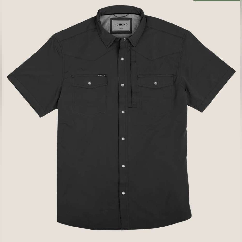 Poncho Outdoors Bandera Men's Short Sleeve Shirt S36